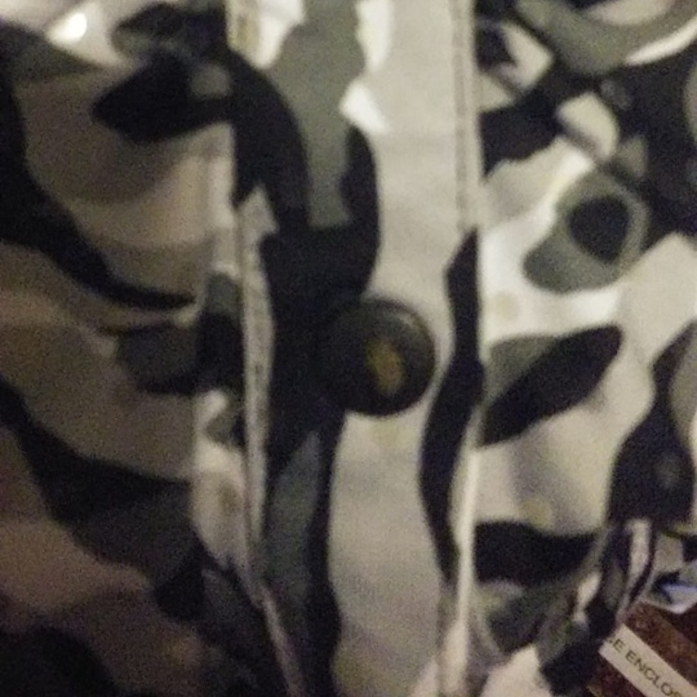 Essentials by Milano Zebra Button Sequined Size M - Picture 8 of 8